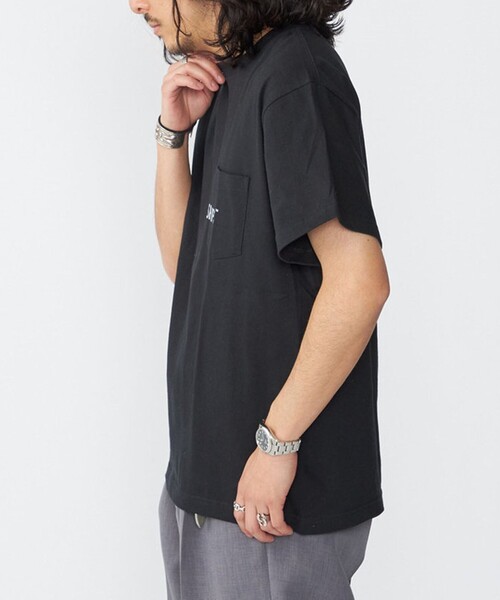 SHIPS(シップス)の「【WEB限定】SHIPS: SHIPSロゴ プリント ポケット Tシャツ(Tシャツ/カットソー・メンズ・ホワイト/ネイビー/ブラック/レッド・SMALL/X-LARGE/LARGE/MEDIUM/X-SMALL)」の9枚目の写真