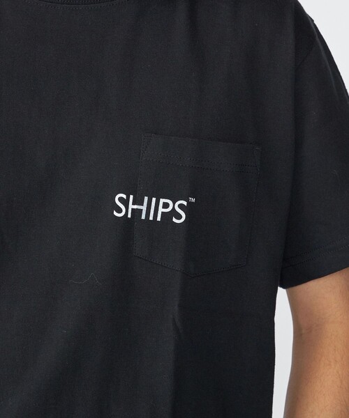SHIPS(シップス)の「【WEB限定】SHIPS: SHIPSロゴ プリント ポケット Tシャツ(Tシャツ/カットソー・メンズ・ホワイト/ネイビー/ブラック/レッド・SMALL/X-LARGE/LARGE/MEDIUM/X-SMALL)」の13枚目の写真