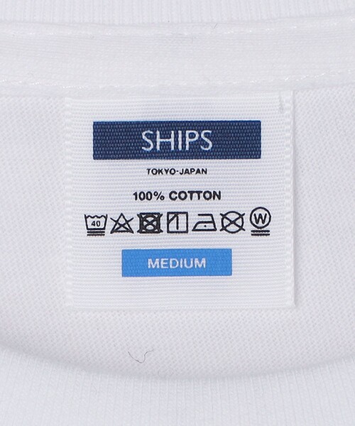 SHIPS(シップス)の「【WEB限定】SHIPS: SHIPSロゴ プリント ポケット Tシャツ(Tシャツ/カットソー・メンズ・ホワイト/ネイビー/ブラック/レッド・SMALL/X-LARGE/LARGE/MEDIUM/X-SMALL)」の12枚目の写真