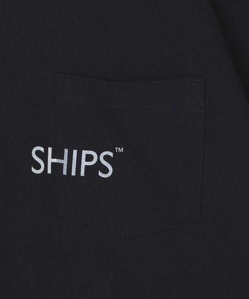 SHIPS(シップス)の「【WEB限定】SHIPS: SHIPSロゴ プリント ポケット Tシャツ(Tシャツ/カットソー・メンズ・ホワイト/ネイビー/ブラック/レッド・SMALL/X-LARGE/LARGE/MEDIUM/X-SMALL)」の14枚目の写真