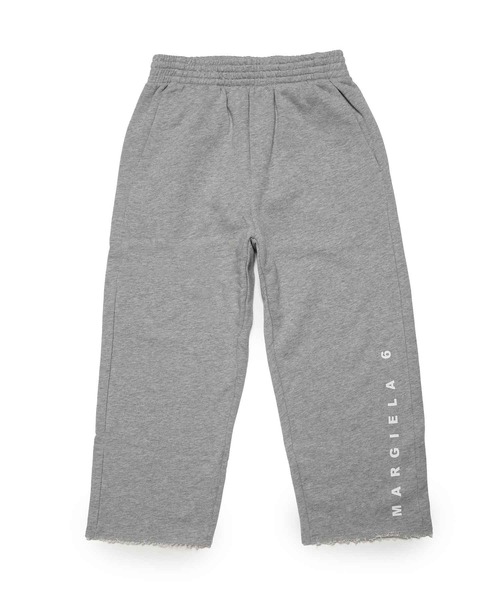 MM6 Maison Margiela(エムエムシックス メゾン マルジェラ)の「MM6 Maison Margiela(エムエムシックス メゾン マルジェラ)Kids & Junior ブランドロゴパンツ(その他パンツ・キッズ・グレー・12Y)」の1枚目の写真