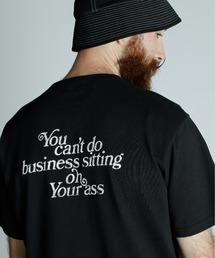 schott | Schott/ショット/T-SHIRT YOU CANT DO BUSINESS ON YOUR ASS//ユーキャン ビジネス オン ユア アス Tシャツ(Tシャツ/カットソー)