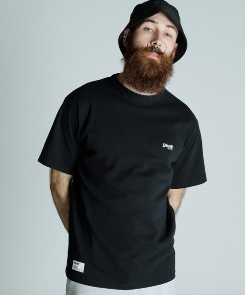 schott（ショット）の「Schott/ショット/T-SHIRT YOU CANT DO BUSINESS ON YOUR ASS//ユーキャン ビジネス オン ユア アス Tシャツ（Tシャツ/カットソー・メンズ・ブラック/ホワイト/グレー・XL/2XL/L/M）」の7枚目の写真