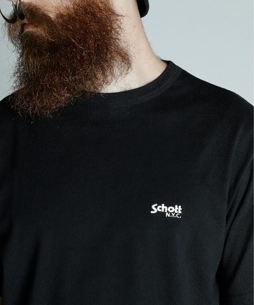 schott（ショット）の「Schott/ショット/T-SHIRT YOU CANT DO BUSINESS ON YOUR ASS//ユーキャン ビジネス オン ユア アス Tシャツ（Tシャツ/カットソー・メンズ・ブラック/ホワイト/グレー・XL/2XL/L/M）」の12枚目の写真