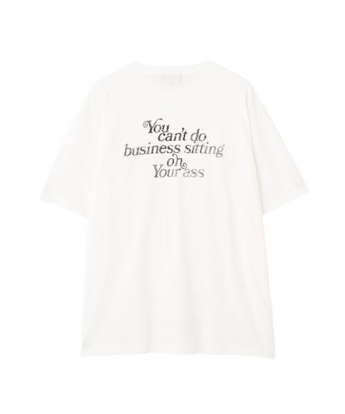 schott（ショット）の「Schott/ショット/T-SHIRT YOU CANT DO BUSINESS ON YOUR ASS//ユーキャン ビジネス オン ユア アス Tシャツ（Tシャツ/カットソー・メンズ・ブラック/ホワイト/グレー・XL/2XL/L/M）」の22枚目の写真