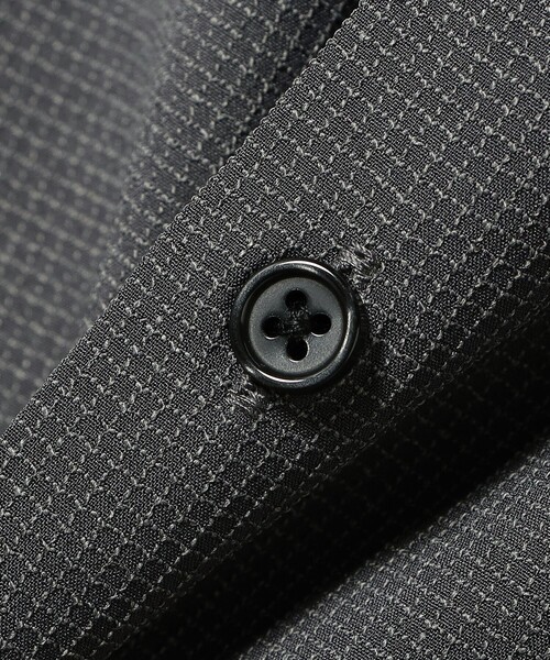 B:MING by BEAMS（ビーミングバイビームス）の「＜ビジカジ対応＞ 速乾 ポリエステル オープンカラー ハーフスリーブ シャツ（シャツ/ブラウス・メンズ・グレー/ブラック・S/M/L/XL）」の13枚目の写真