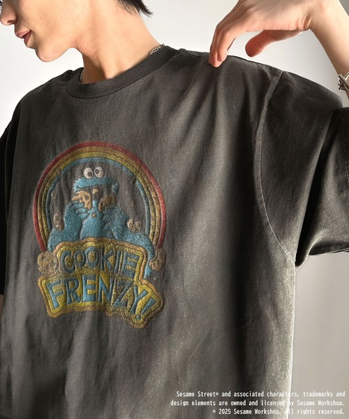classicalelf(クラシカルエルフ)の「大人カジュアルにハマる。綿100%セサミキャラピグメント加工ビッグTシャツ(Tシャツ/カットソー・レディース・C/B/A・X-LARGE/SMALL/MEDIUM/LARGE)」の21枚目の写真