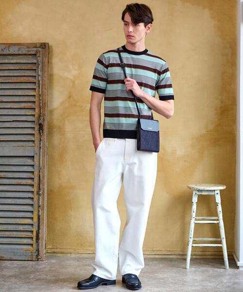 DRESSTERIOR(ドレステリア)の「CONEデニム ワイドパンツ(デニムパンツ・メンズ・ホワイト/ブラック・85/82/79/76)」の5枚目の写真