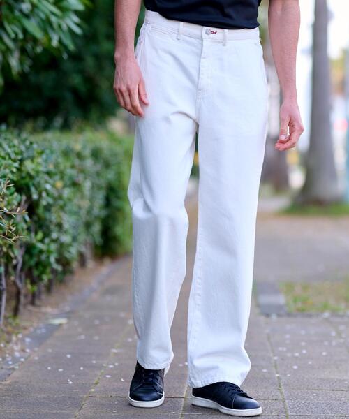 DRESSTERIOR(ドレステリア)の「CONEデニム ワイドパンツ(デニムパンツ・メンズ・ホワイト/ブラック・85/82/79/76)」の8枚目の写真