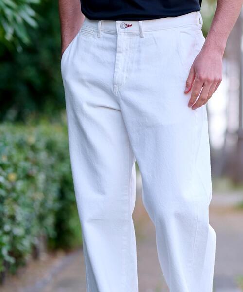 DRESSTERIOR(ドレステリア)の「CONEデニム ワイドパンツ(デニムパンツ・メンズ・ホワイト/ブラック・85/82/79/76)」の9枚目の写真