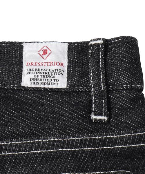 DRESSTERIOR(ドレステリア)の「CONEデニム ワイドパンツ(デニムパンツ・メンズ・ホワイト/ブラック・85/82/79/76)」の20枚目の写真