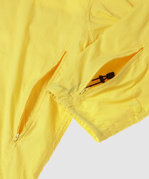 PHINGERIN(フィンガリン)の「FULL PACK NYLON RIPSTOP ANORAK(ナイロンジャケット・メンズ・グレー/イエロー/ブラック・L)」の17枚目の写真