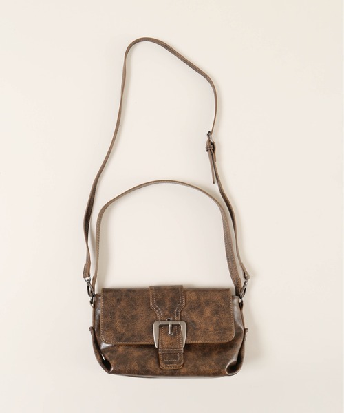 PHILLY（フィリー）の「【PHILLY】2WAYベルトバッグ（ショルダーバッグ・レディース・ブラウン/ブラック・FREE）」の10枚目の写真