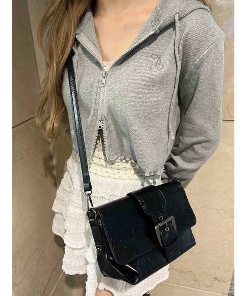 PHILLY（フィリー）の「【PHILLY】2WAYベルトバッグ（ショルダーバッグ・レディース・ブラウン/ブラック・FREE）」の20枚目の写真