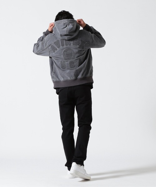 直営店限定》DENIM SIGNATUR LOGO PARKA / デニム シグネチャー
