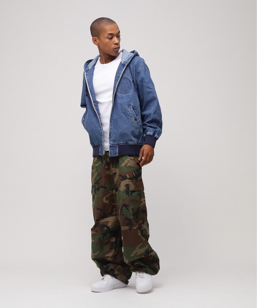 直営店限定》DENIM SIGNATUR LOGO PARKA / デニム シグネチャーロゴ