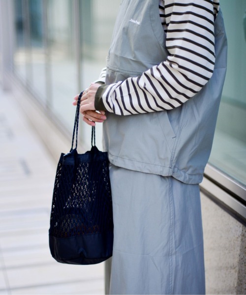 Snow Peak(スノーピーク)の「Light Mountain Cloth Skirt(スカート・レディース・ベージュ/ブラック/ブルー・1/2/3/4)」の15枚目の写真