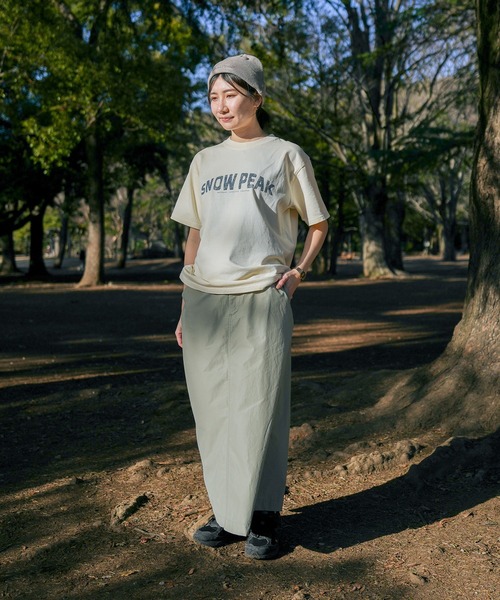 セール】Light Mountain Cloth Skirt（スカート）｜Snow Peak