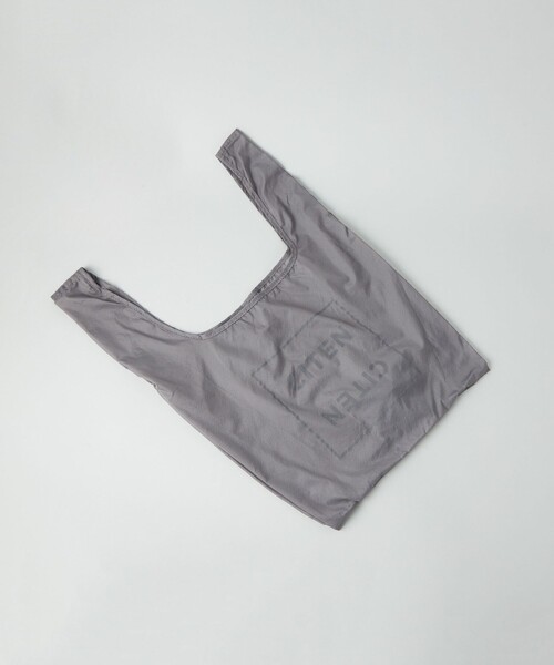 CITEN(シテン)の「<CITEN>CITENクッションチャームエコバッグM(エコバッグ/サブバッグ・レディース・ダークグレー/ベージュ/ライトブルー/ホワイト/オレンジ・FREE)」の2枚目の写真