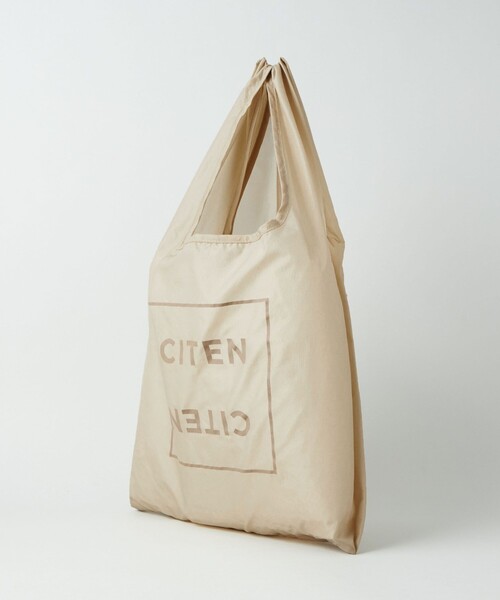 CITEN(シテン)の「<CITEN>CITENクッションチャームエコバッグM(エコバッグ/サブバッグ・レディース・ダークグレー/ベージュ/ライトブルー/ホワイト/オレンジ・FREE)」の22枚目の写真