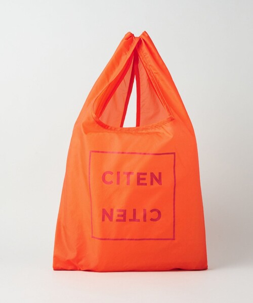 CITEN(シテン)の「<CITEN>CITENクッションチャームエコバッグM(エコバッグ/サブバッグ・レディース・ダークグレー/ベージュ/ライトブルー/ホワイト/オレンジ・FREE)」の18枚目の写真