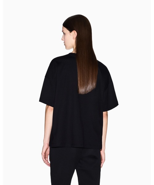 ARMANI EXCHANGE(アルマーニエクスチェンジ)の「【A|X アルマーニ エクスチェンジ】ICON 半袖クルーネックTシャツ/BOY BOXY(Tシャツ/カットソー・レディース・ブラック/ホワイト・LARGE/MEDIUM/SMALL/X-SMALL/X-LARGE)」の9枚目の写真