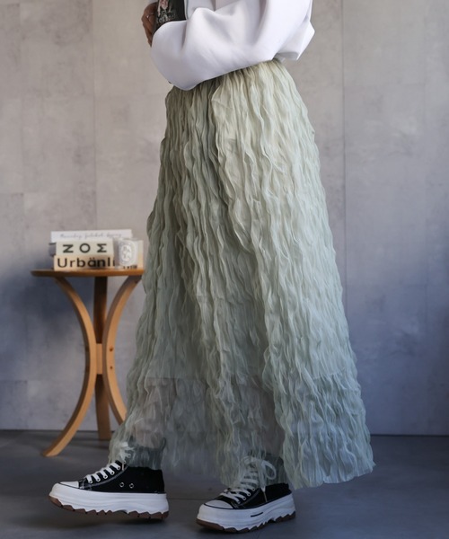 model：162㎝　着用サイズ:F