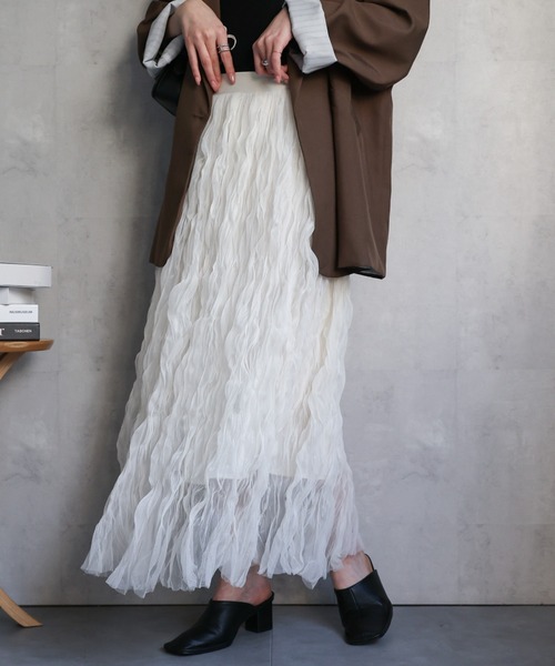 model：162㎝　着用サイズ:F