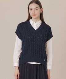Fujiyan☆マッキントッシュロンドン　ダウンベスト　ニット　千鳥格子 MACKINTOSH LONDON（マッキントッシュ ロンドン）公式オンライン