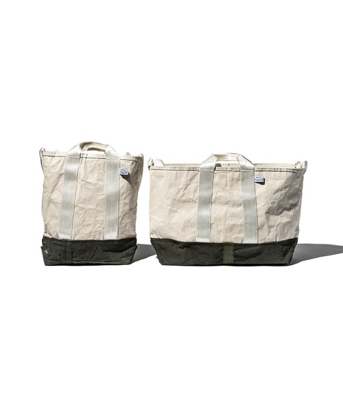 LAMINATED FABRICxVINTAGE FABRIC BAG/40x35（ショルダーバッグ