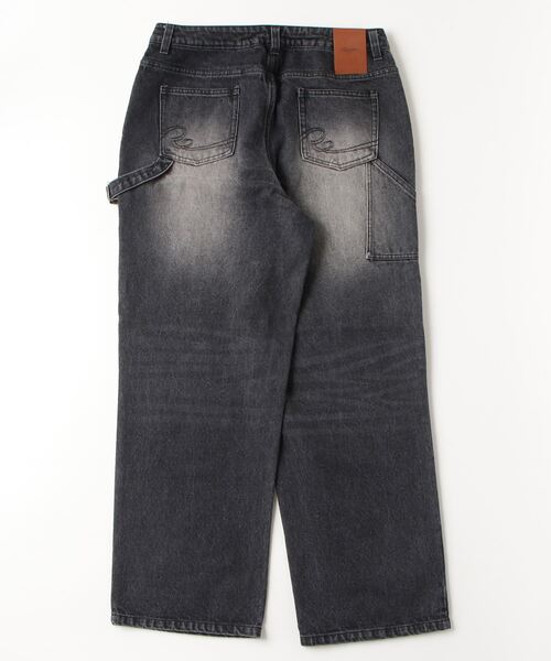 #Re:room（リルーム）の「ヴィンテージペインターワイドデニムパンツ（デニムパンツ・メンズ・ブルー/ブラック・MEDIUM/LARGE/SMALL）」の15枚目の写真