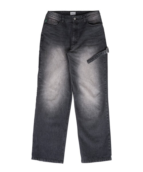 #Re:room（リルーム）の「ヴィンテージペインターワイドデニムパンツ（デニムパンツ・メンズ・ブルー/ブラック・MEDIUM/LARGE/SMALL）」の13枚目の写真