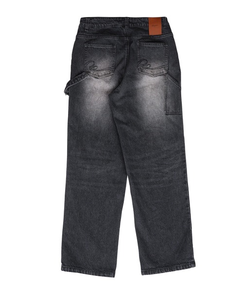 #Re:room（リルーム）の「ヴィンテージペインターワイドデニムパンツ（デニムパンツ・メンズ・ブルー/ブラック・MEDIUM/LARGE/SMALL）」の14枚目の写真