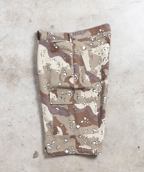 Magine（マージン）の「【SELECT】IR:MILITARY CAMO CARGO SHORTS/ミリタリー カモフラージュ カーゴショーツ（カーゴパンツ・メンズ・ウッドランド/デザートカモ・M/L）」の7枚目の写真