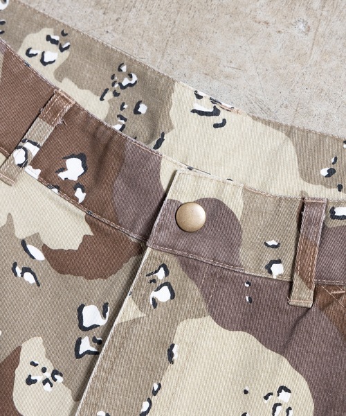 Magine（マージン）の「【SELECT】IR:MILITARY CAMO CARGO SHORTS/ミリタリー カモフラージュ カーゴショーツ（カーゴパンツ・メンズ・ウッドランド/デザートカモ・M/L）」の3枚目の写真