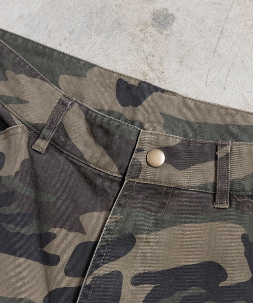 Magine（マージン）の「【SELECT】IR:MILITARY CAMO CARGO SHORTS/ミリタリー カモフラージュ カーゴショーツ（カーゴパンツ・メンズ・ウッドランド/デザートカモ・M/L）」の12枚目の写真