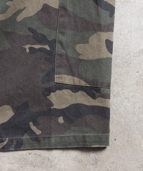 Magine（マージン）の「【SELECT】IR:MILITARY CAMO CARGO SHORTS/ミリタリー カモフラージュ カーゴショーツ（カーゴパンツ・メンズ・ウッドランド/デザートカモ・M/L）」の8枚目の写真