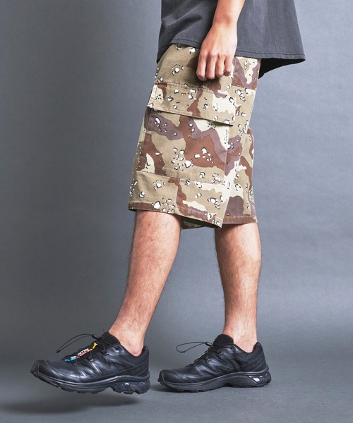 Magine（マージン）の「【SELECT】IR:MILITARY CAMO CARGO SHORTS/ミリタリー カモフラージュ カーゴショーツ（カーゴパンツ・メンズ・ウッドランド/デザートカモ・M/L）」の18枚目の写真