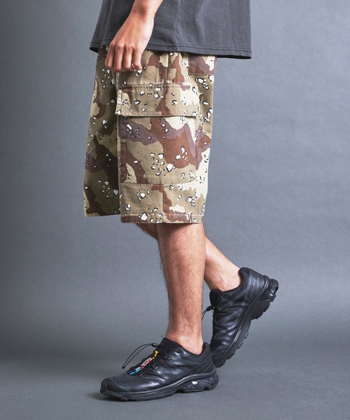 Magine（マージン）の「【SELECT】IR:MILITARY CAMO CARGO SHORTS/ミリタリー カモフラージュ カーゴショーツ（カーゴパンツ・メンズ・ウッドランド/デザートカモ・M/L）」の19枚目の写真