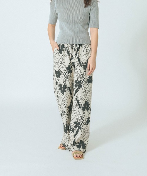 セール】ART PRINT PANTS（その他パンツ）｜ROSE BUD（ローズ