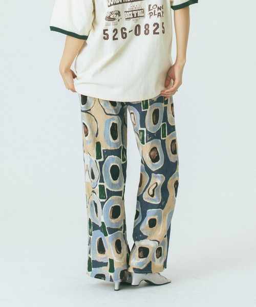 セール】ART PRINT PANTS（その他パンツ）｜ROSE BUD（ローズ