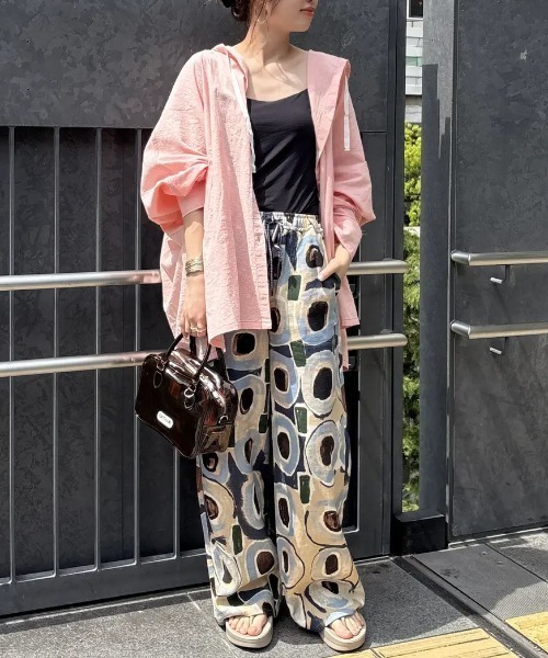 ART PRINT PANTS（その他パンツ）｜ROSE BUD（ローズバッド）の