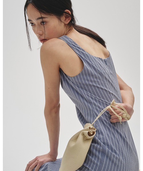 【新品】todayful Squareneck Pencil Dress Squareneck Pencil Dress（マキシ丈/ロングワンピース