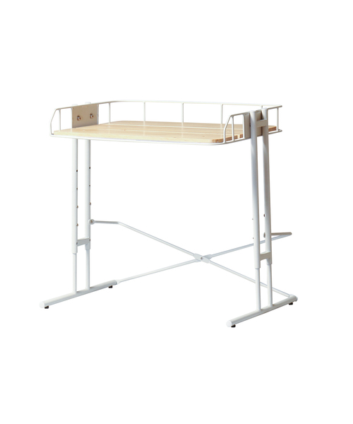 journal standard Furniture (ジャーナルスタンダードファニチャー)の「《WEB限定》【Mash/マッシュ】BY cage microwave rack レンジラック(家具・レディース・ホワイト/ブラック・FREE)」の4枚目の写真