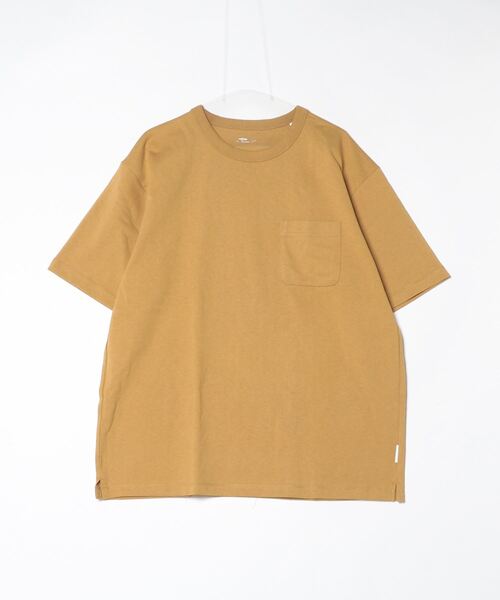 TIGORA（ティゴラ）の「ティゴラ TIGORA ヘビーウェイトコットンTシャツ（Tシャツ/カットソー・メンズ・マスタード/ダークブルー/ホワイト/スモークピンク/ブラック/ダークグリーン/グレー/チャコールグレー・S/M/L/LL/3L/4L/SS）」の7枚目の写真