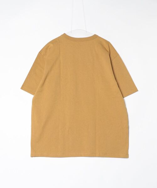 TIGORA（ティゴラ）の「ティゴラ TIGORA ヘビーウェイトコットンTシャツ（Tシャツ/カットソー・メンズ・マスタード/ダークブルー/ホワイト/スモークピンク/ブラック/ダークグリーン/グレー/チャコールグレー・S/M/L/LL/3L/4L/SS）」の9枚目の写真