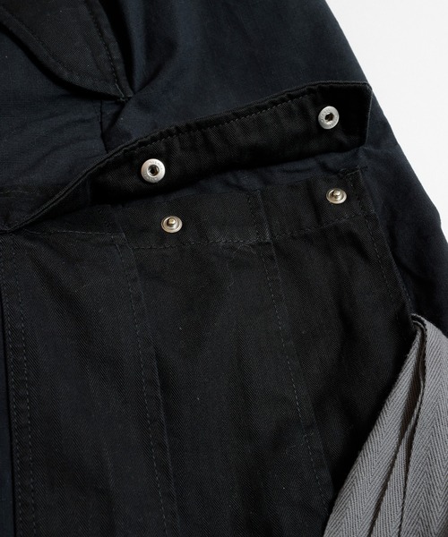 FDMTL（ファンダメンタル）の「FDMTL/ファンダメンタル/HAKAMA CARGO PANTS RINSE（カーゴパンツ・メンズ・ブラック・34inch/32inch/30inch/28inch）」の3枚目の写真