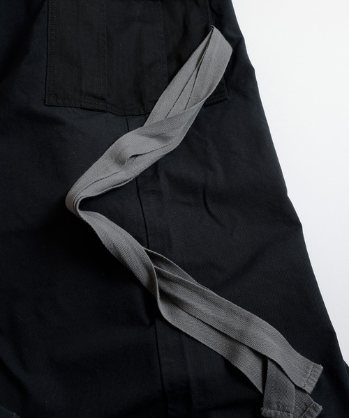 FDMTL（ファンダメンタル）の「FDMTL/ファンダメンタル/HAKAMA CARGO PANTS RINSE（カーゴパンツ・メンズ・ブラック・34inch/32inch/30inch/28inch）」の4枚目の写真