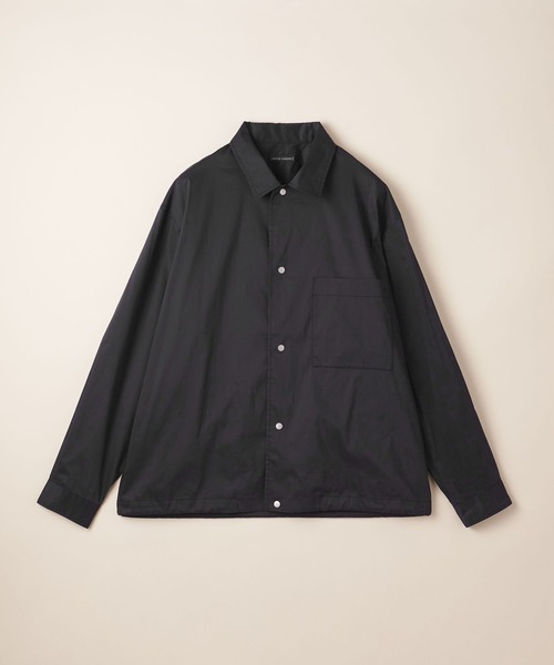 UNITED ARROWS（ユナイテッドアローズ）の「【マルチサイズ】タイプライター コーチジャケット シャツ（シャツ/ブラウス・メンズ・ブラック/オリーブ/レッド/ライトグレー/ネイビー/ベージュ・マルチサイズ）」の2枚目の写真