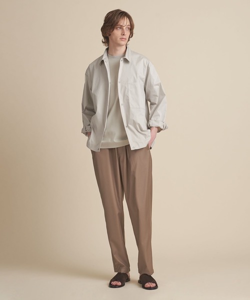 UNITED ARROWS（ユナイテッドアローズ）の「【マルチサイズ】タイプライター コーチジャケット シャツ（シャツ/ブラウス・メンズ・ブラック/オリーブ/レッド/ライトグレー/ネイビー/ベージュ・マルチサイズ）」の8枚目の写真